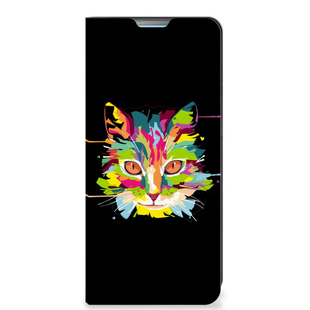OPPO A74 4G Magnet Case Cat Color - B2C Telecom