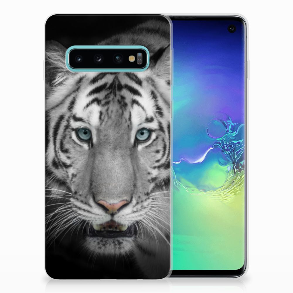 Samsung Galaxy S10 TPU Hoesje Tijger