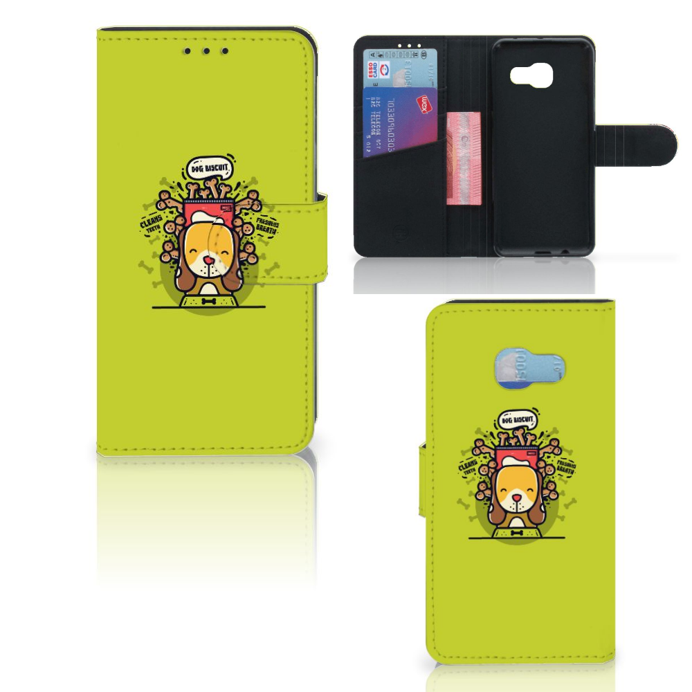 Samsung Galaxy A3 2017 Leuk Hoesje Doggy Biscuit