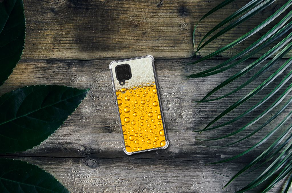 Samsung Galaxy A12 Beschermhoes Bier - B2C Telecom