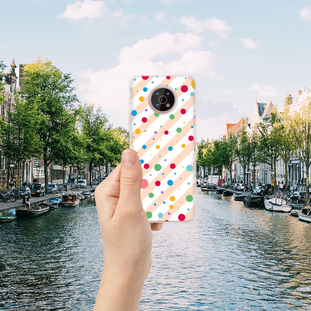 Nokia G50 TPU bumper Dots B2C Telecom