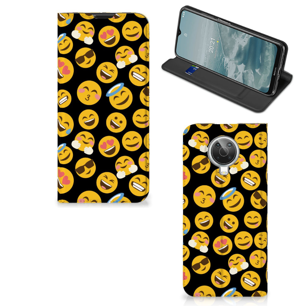 Nokia G10 | G20 Hoesje met Magneet Emoji