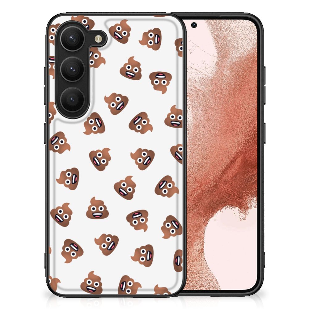 Back Case voor Samsung Galaxy S23 Poep Emojis B2C Telecom