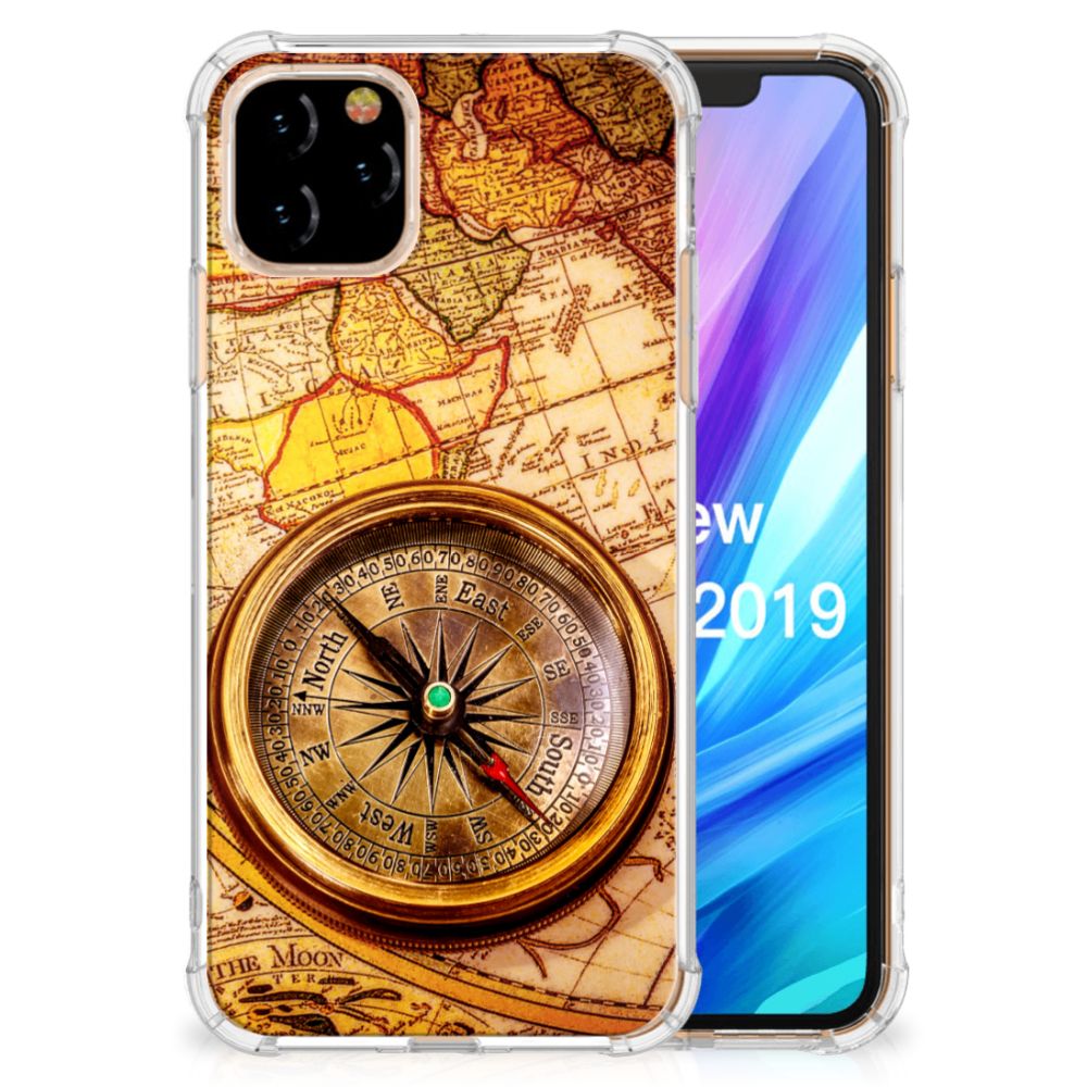 Apple iPhone 11 Pro Telefoonhoesje met valbescherming Kompas