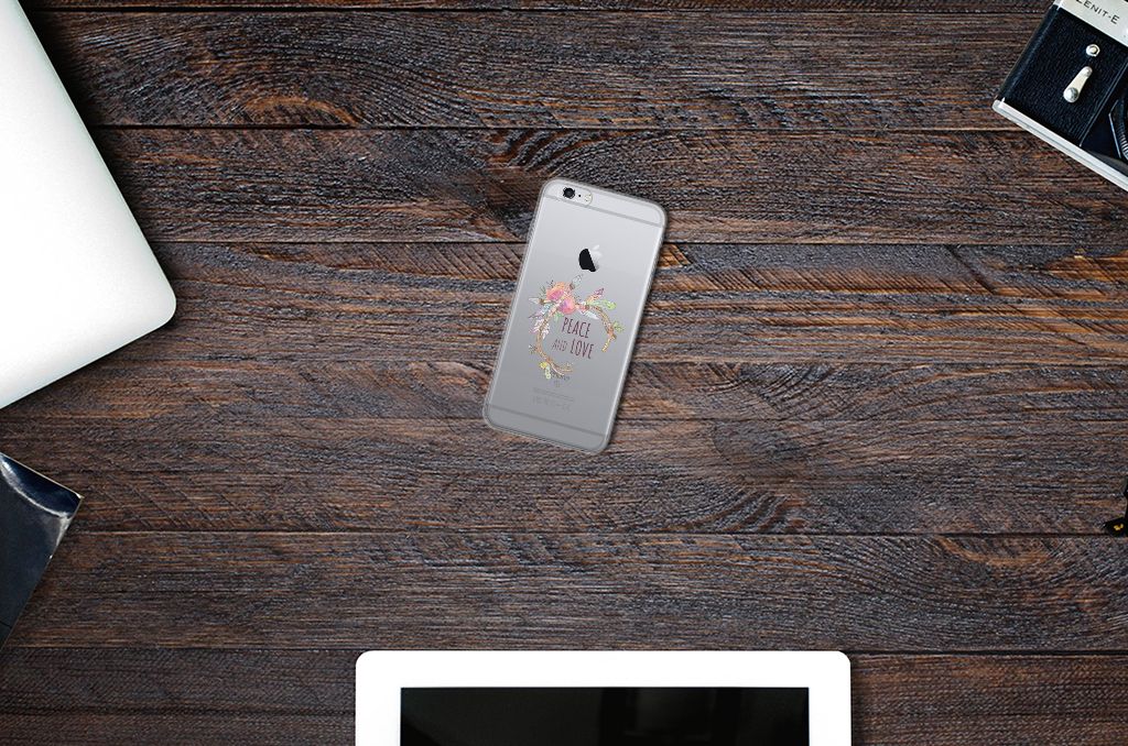 Apple iPhone 6 | 6s Telefoonhoesje met Naam Boho Stay Wild