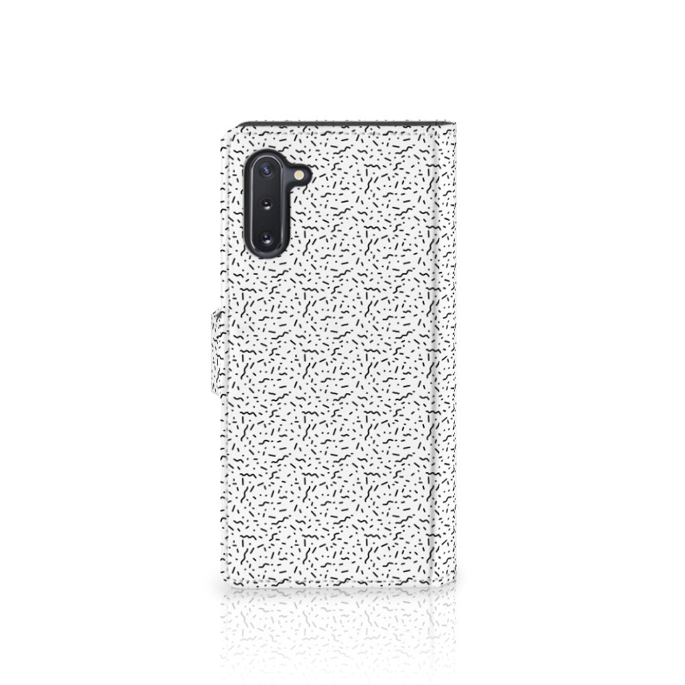 Samsung Galaxy Note 10 Telefoon Hoesje Stripes Dots