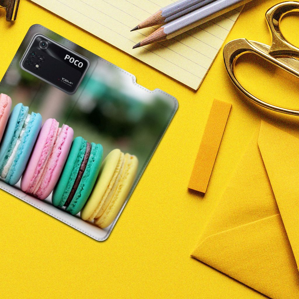 Poco X4 Pro 5G Flip Style Cover Macarons - B2C Telecom
