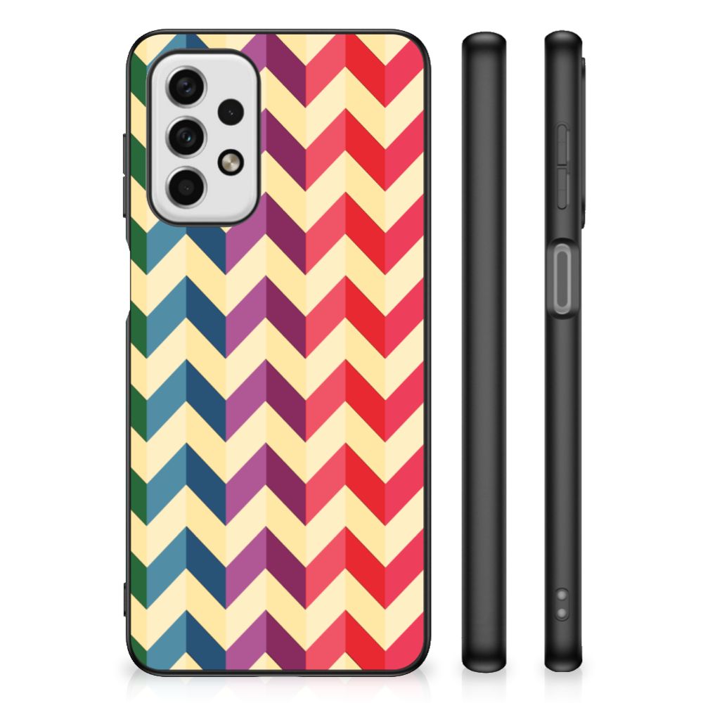 Samsung Galaxy A23 Back Case Zigzag Multi Color B2C Telecom