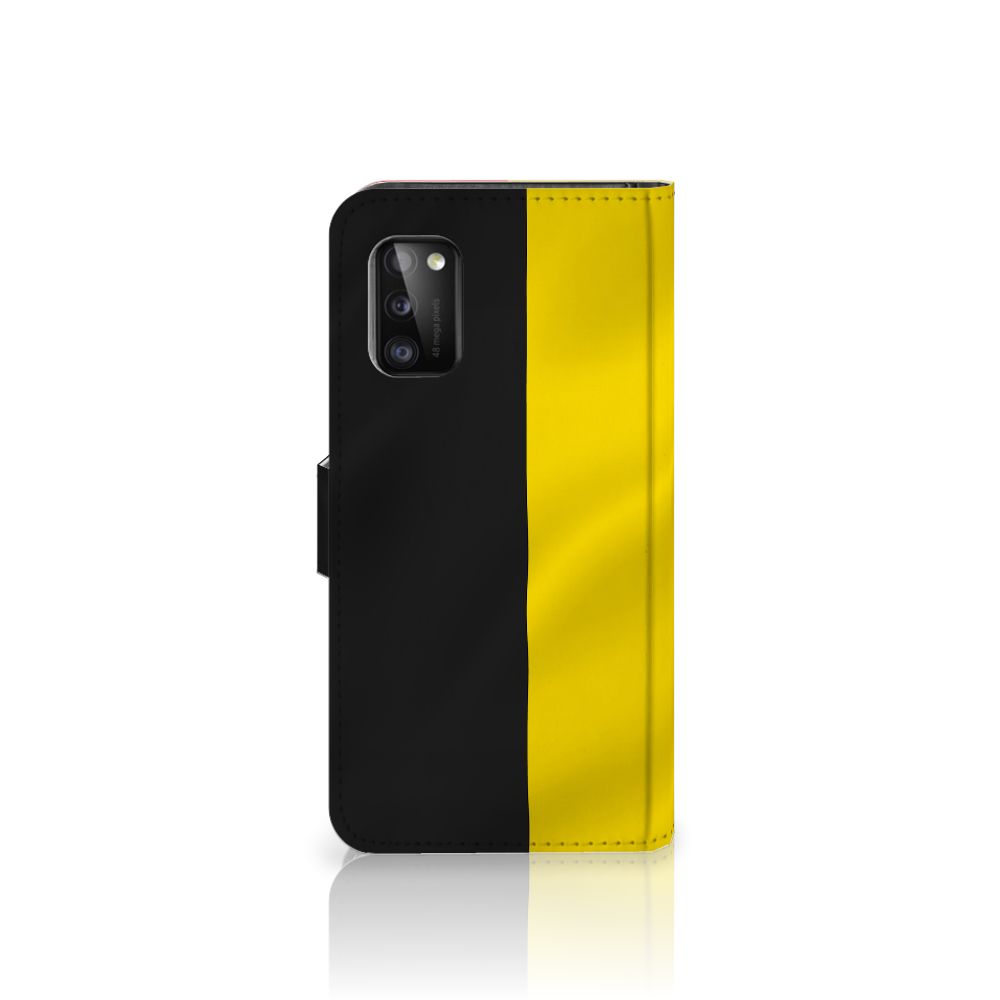 Samsung Galaxy A41 Bookstyle Case Belgische Vlag