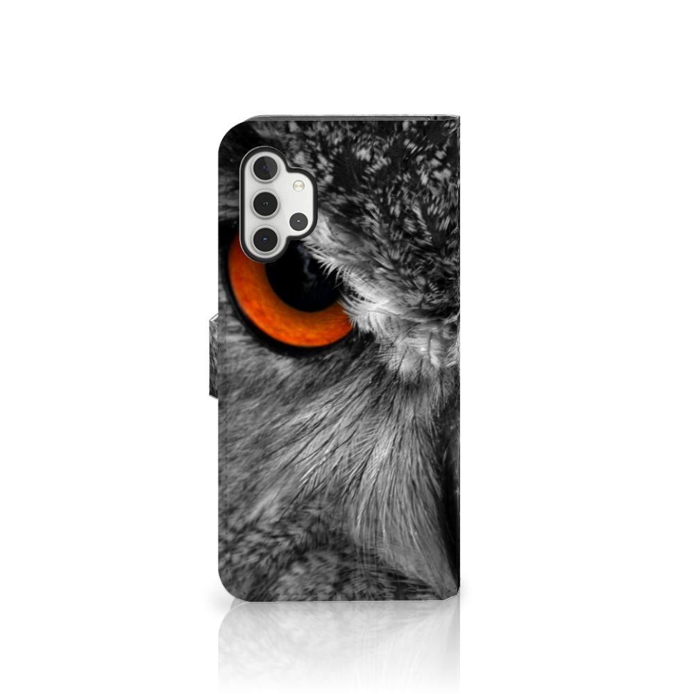 Samsung Galaxy A32 5G Telefoonhoesje met Pasjes Uil