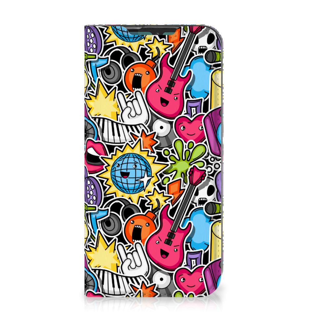 Motorola G8 Plus Hippe Standcase Punk Rock - B2C Telecom