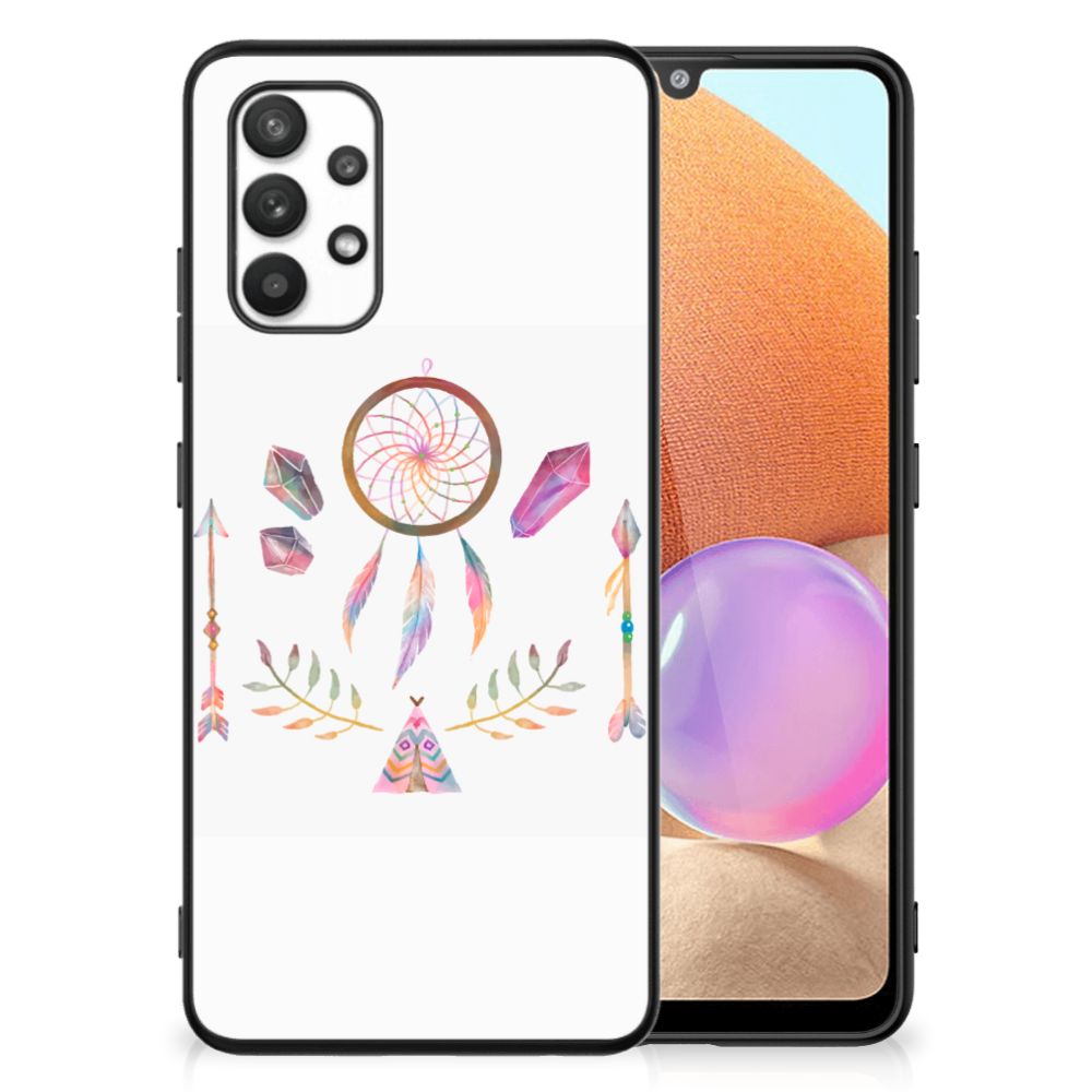 Samsung Galaxy A32 4G | A32 5G Enterprise Editie Hoesje Boho Dreamcatcher