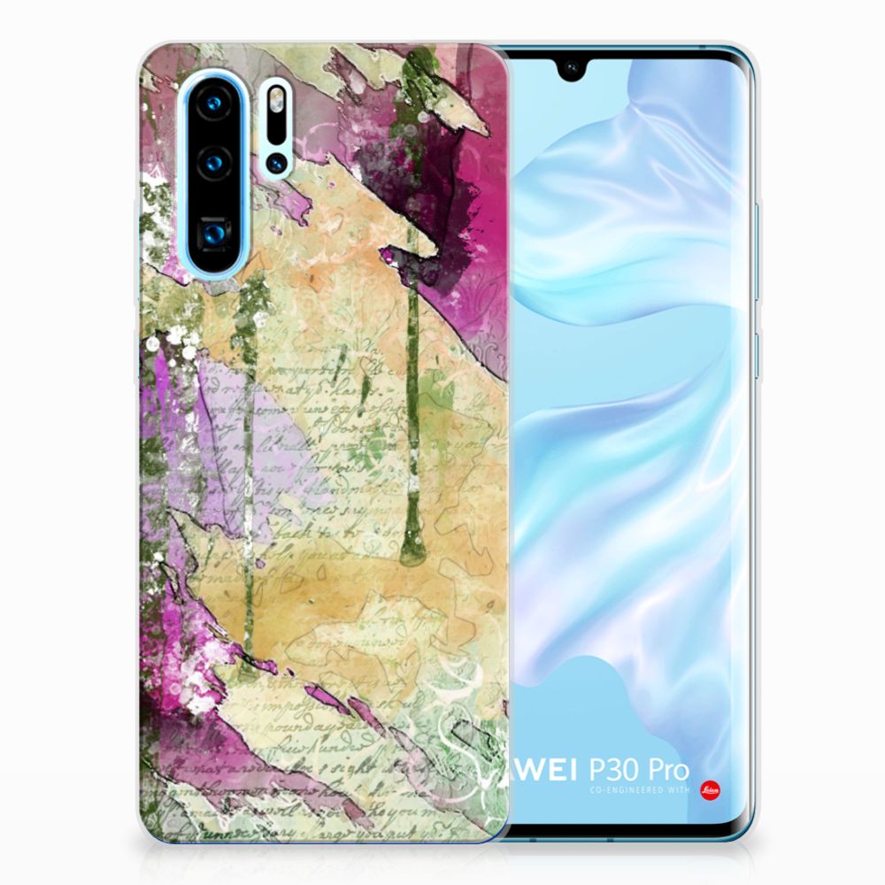 Hoesje maken Huawei P30 Pro Letter Painting