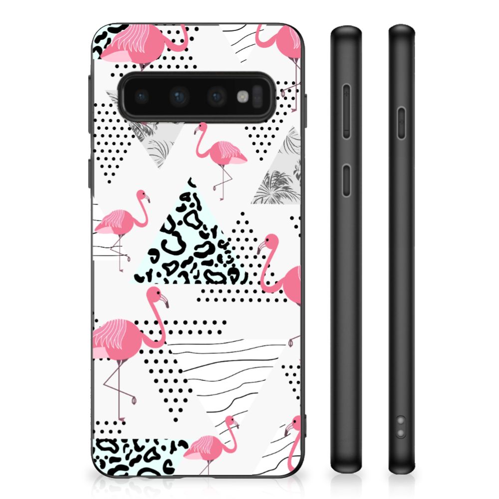 Samsung Galaxy S10 Back Cover Flamingo Triangle B2C Telecom