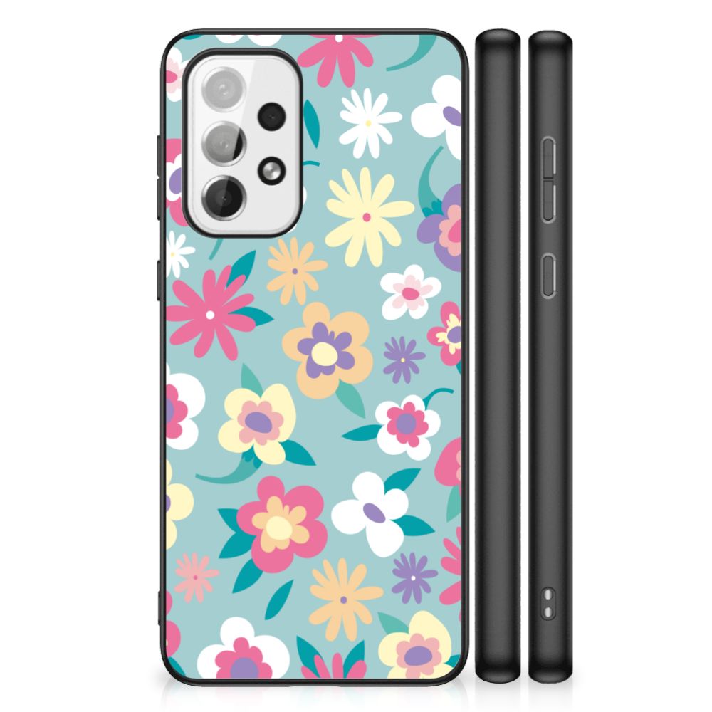 Samsung Galaxy A73 Bloemen Hoesje Flower Power B2C Telecom