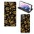 Samsung Galaxy S21 Plus Smart Cover Gouden Bloemen - B2C Telecom