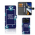Xiaomi Poco X4 Pro 5G Portemonnee Hoesje Flowers Blue DTMP