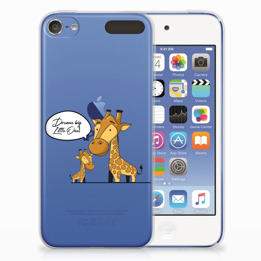 Apple iPod Touch 5 | 6 Telefoonhoesje met Naam Giraffe