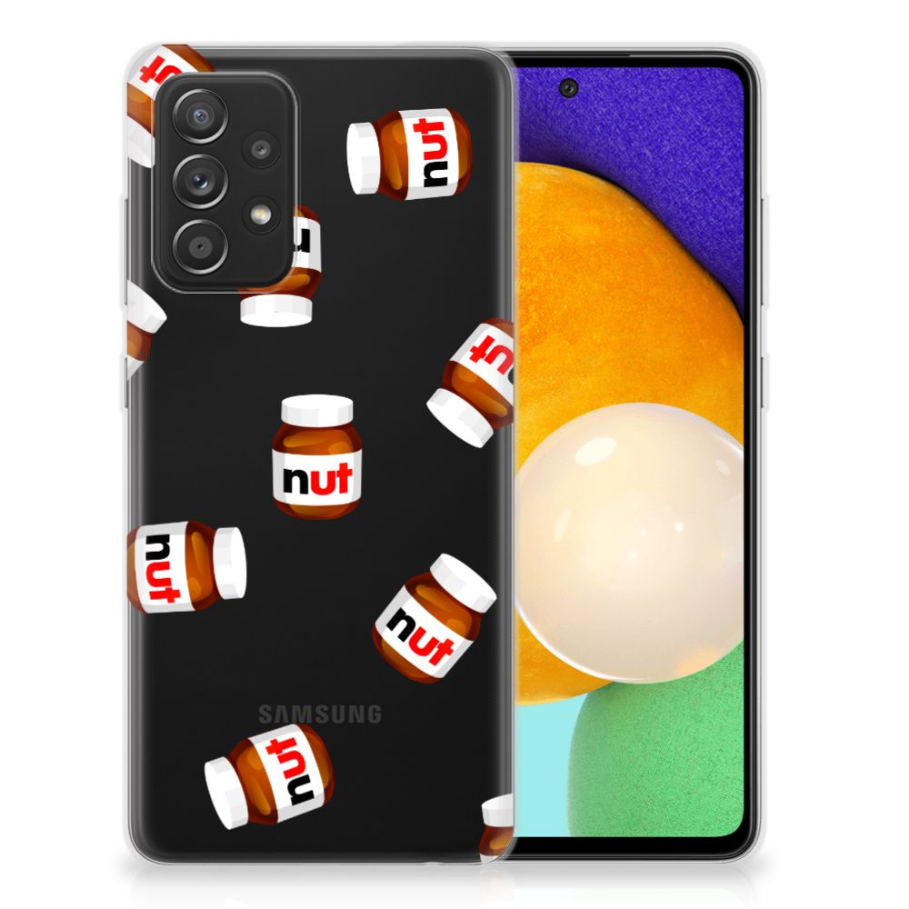 Samsung Galaxy A52 (5G/4G) Siliconen Case Nut Jar