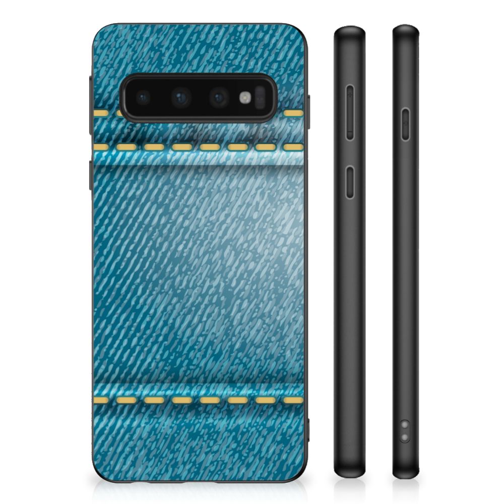 Samsung Galaxy S10 TPU Bumper Case Jeans