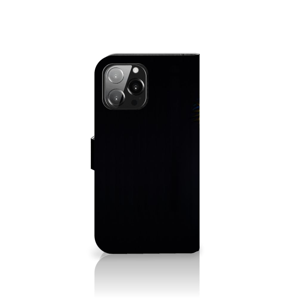 iPhone 13 Pro Max Telefoonhoesje met Pasjes Papegaai