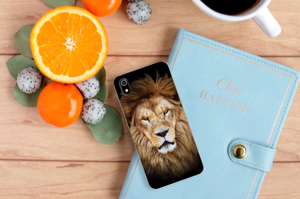 Xiaomi Redmi 7A TPU Hoesje Leeuw