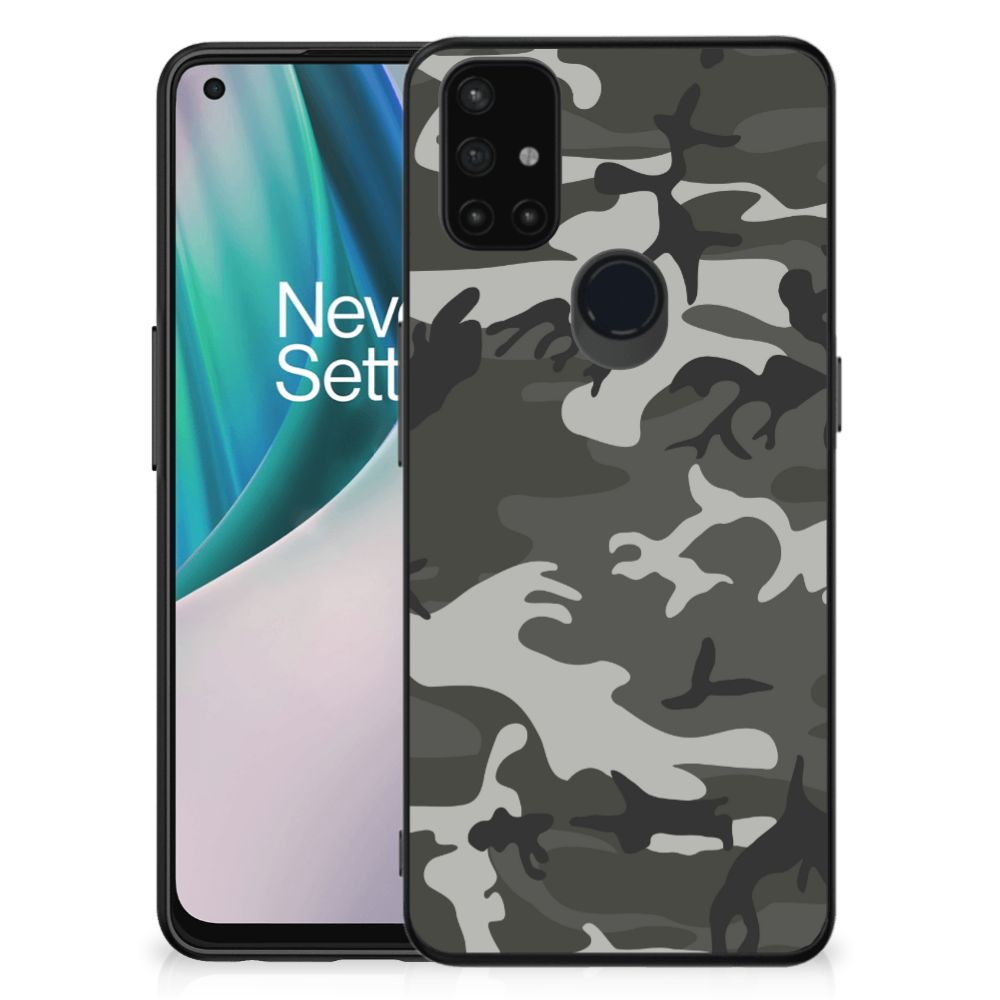 OnePlus Nord N10 5G Back Case Army Light