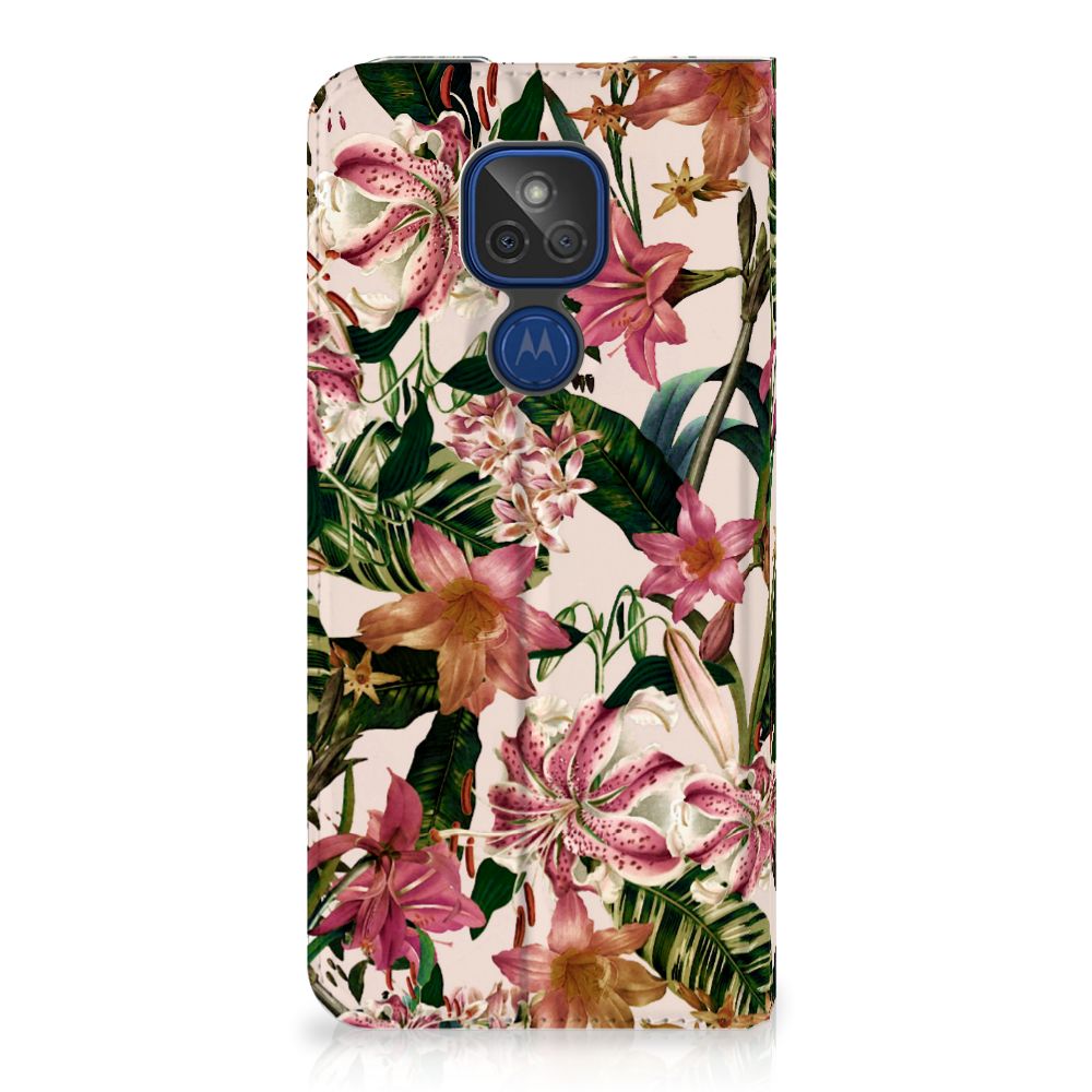 Motorola Moto G9 Play Smart Cover Flowers - B2C Telecom