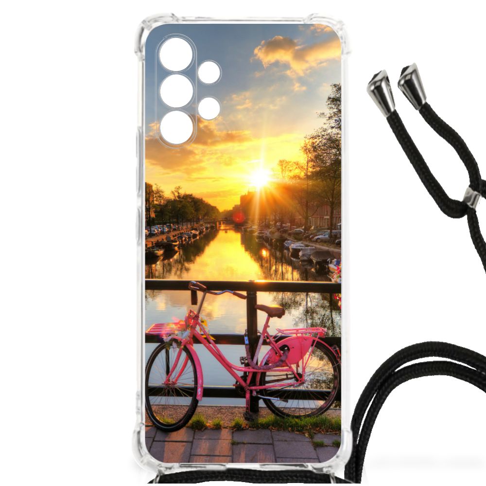 Samsung Galaxy A13 4G Telefoonhoesje met valbescherming Amsterdamse Grachten