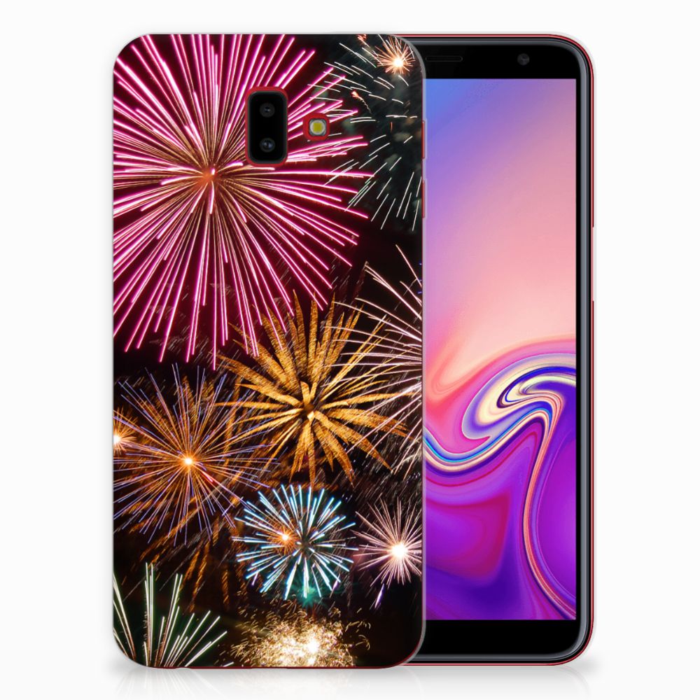 Samsung Galaxy J6 Plus (2018) Silicone Back Cover Vuurwerk