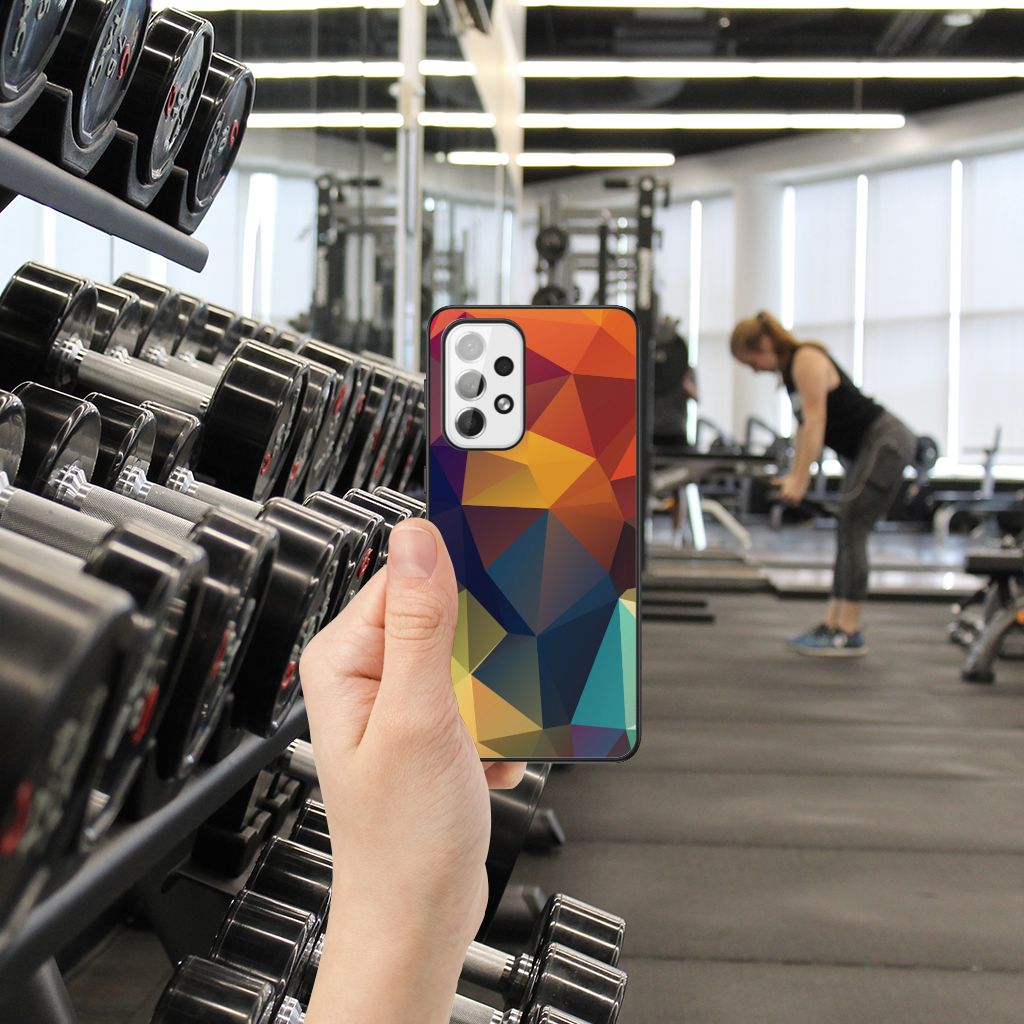 Samsung Galaxy A73 Backcover Polygon Color B2C Telecom