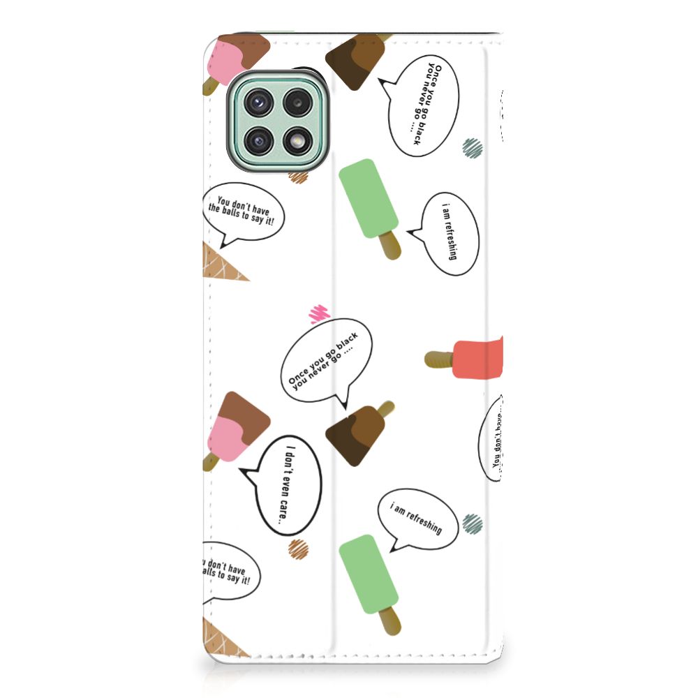 Samsung Galaxy A22 5G Flip Style Cover IJsjes - B2C Telecom
