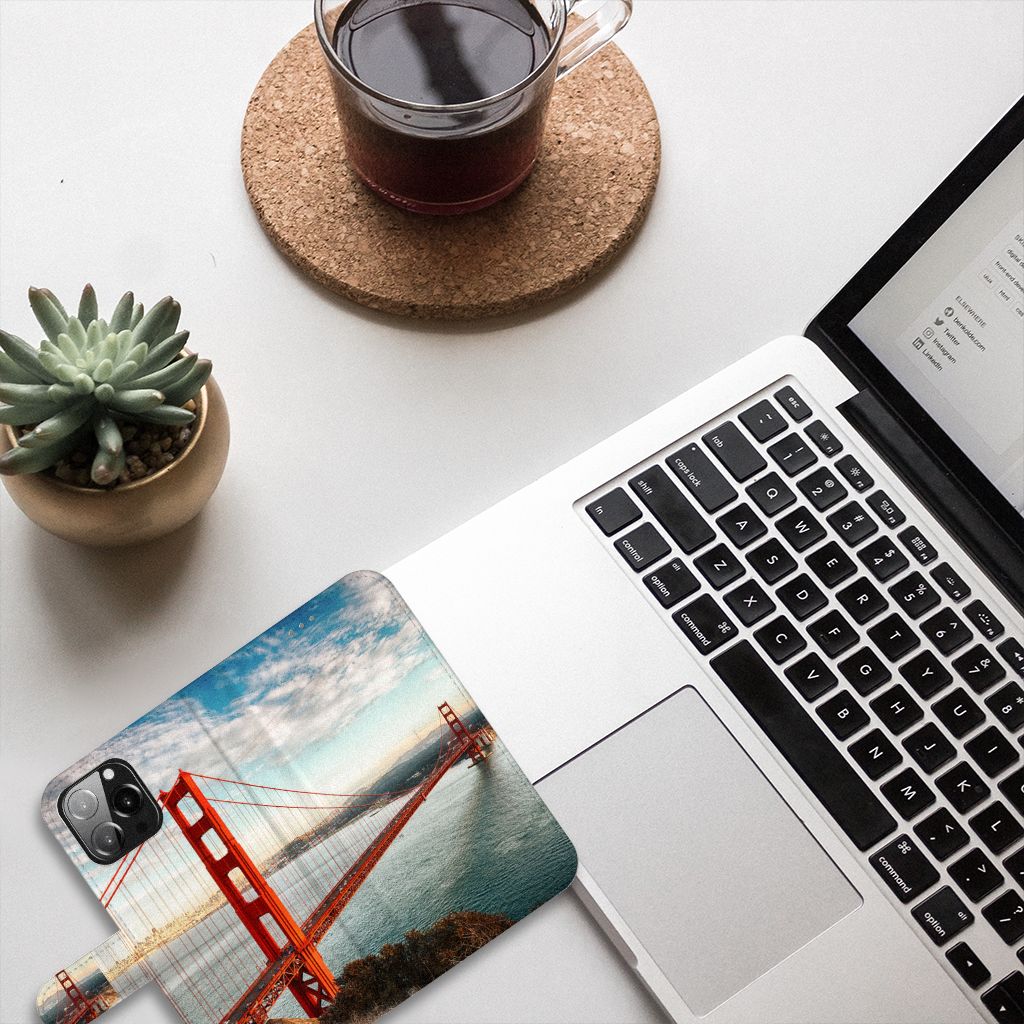 iPhone 13 Pro Max Flip Cover Golden Gate Bridge