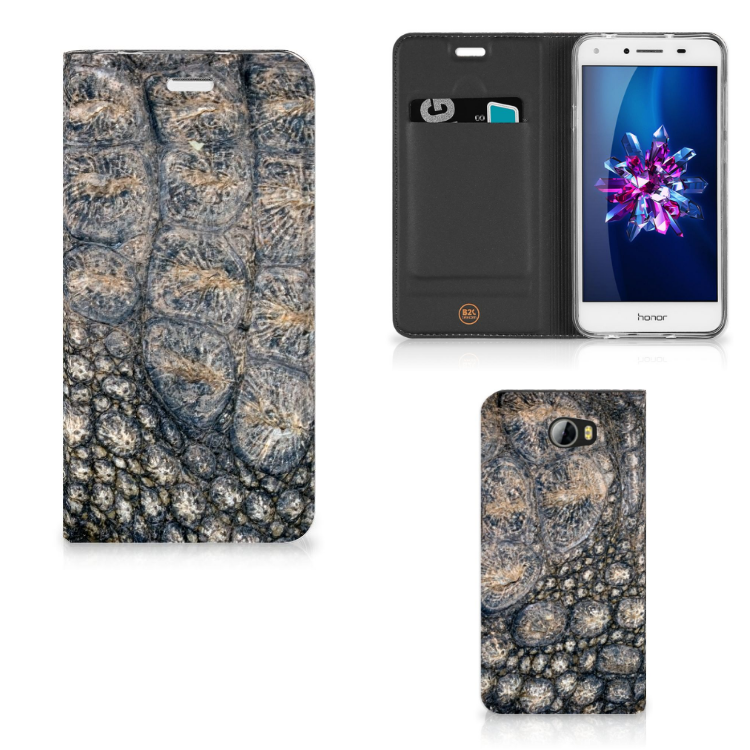 Huawei Y5 2 | Y6 Compact Hoesje maken Krokodillenprint