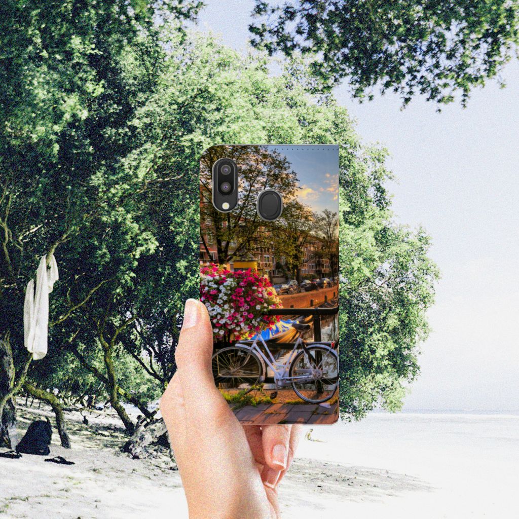 Samsung Galaxy M20 Book Cover Amsterdamse Grachten