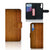 Honor 20 Book Style Case Donker Hout