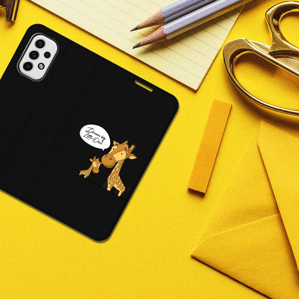Samsung Galaxy A23 Magnet Case Giraffe - B2C Telecom