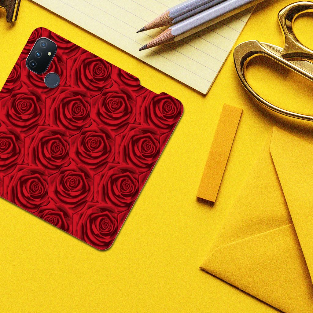 OnePlus Nord N100 Smart Cover Red Roses - B2C Telecom