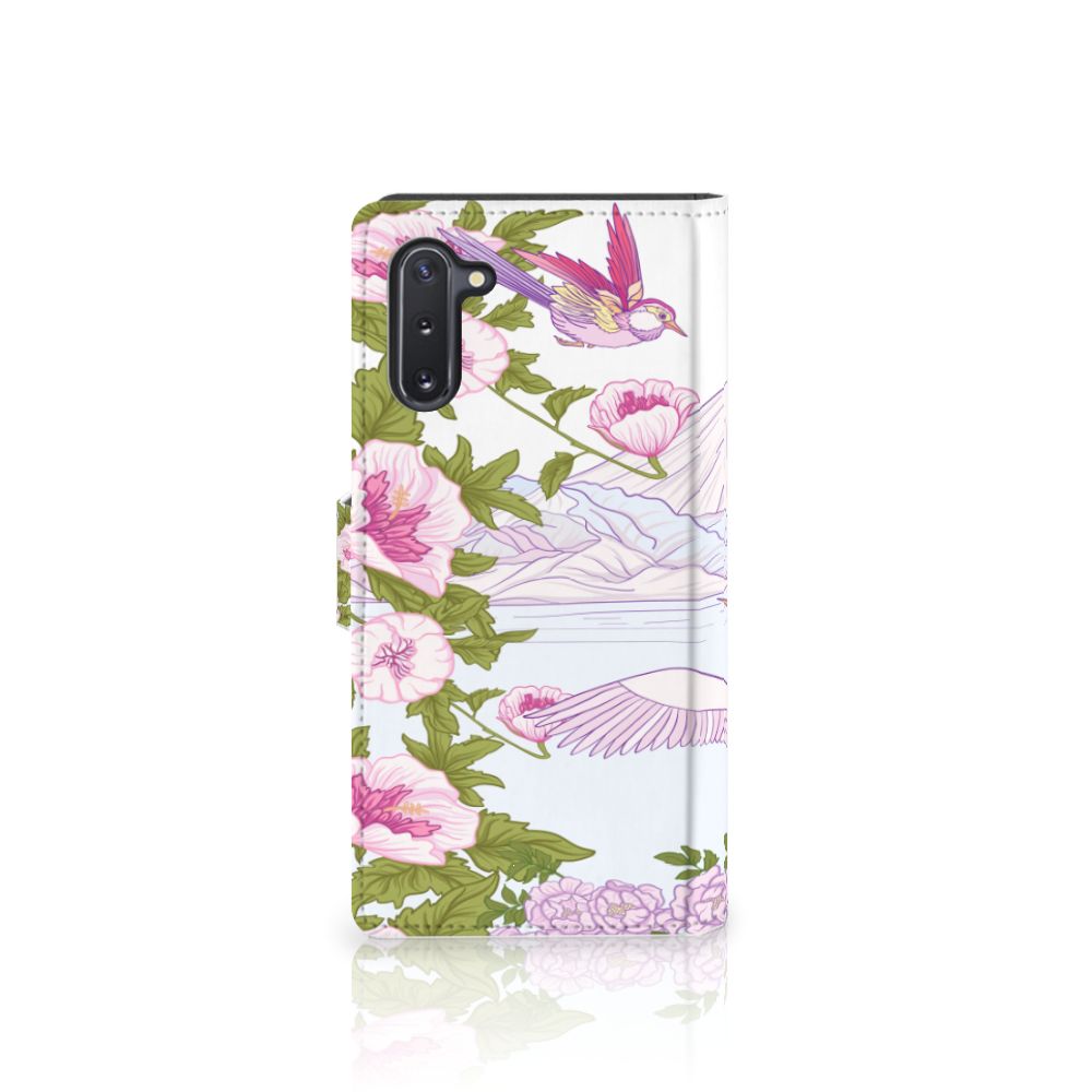 Samsung Galaxy Note 10 Telefoonhoesje met Pasjes Bird Standing
