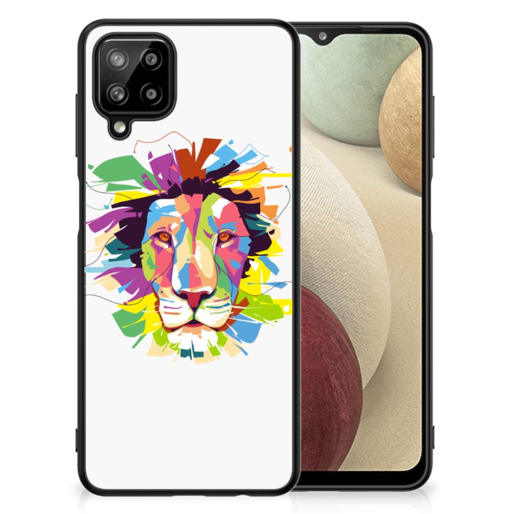 Samsung Galaxy A12 Hoesje Lion Color