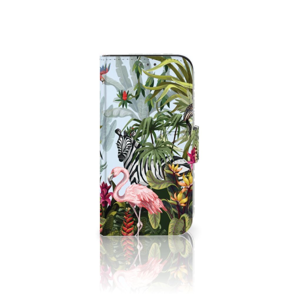 Telefoonhoesje met Pasjes voor Apple iPhone 12 Mini Jungle