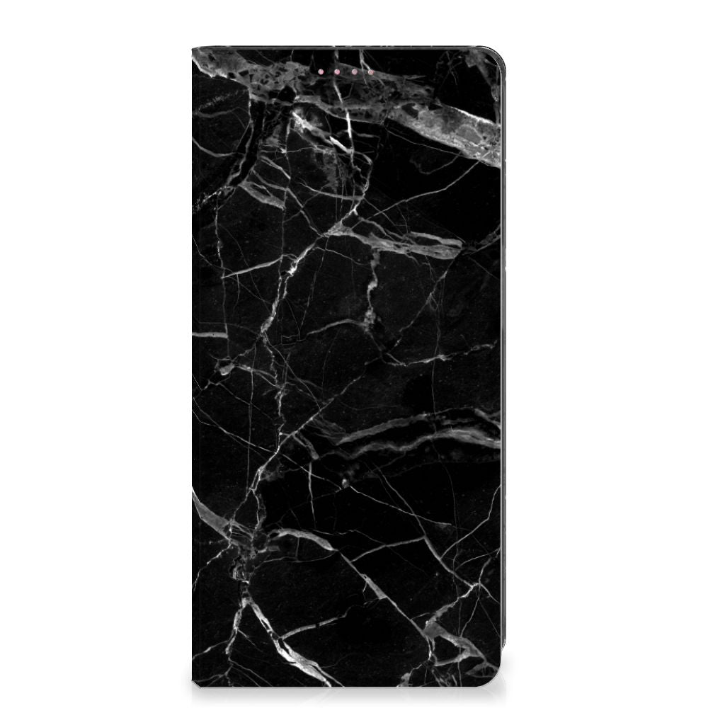 OPPO A54 5G | A74 5G | A93 5G Standcase Marmer Zwart - Origineel Cadeau Vader