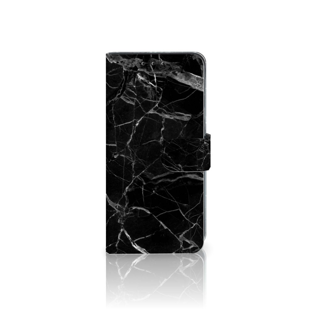 Xiaomi Redmi 8A Bookcase Marmer Zwart - Origineel Cadeau Vader