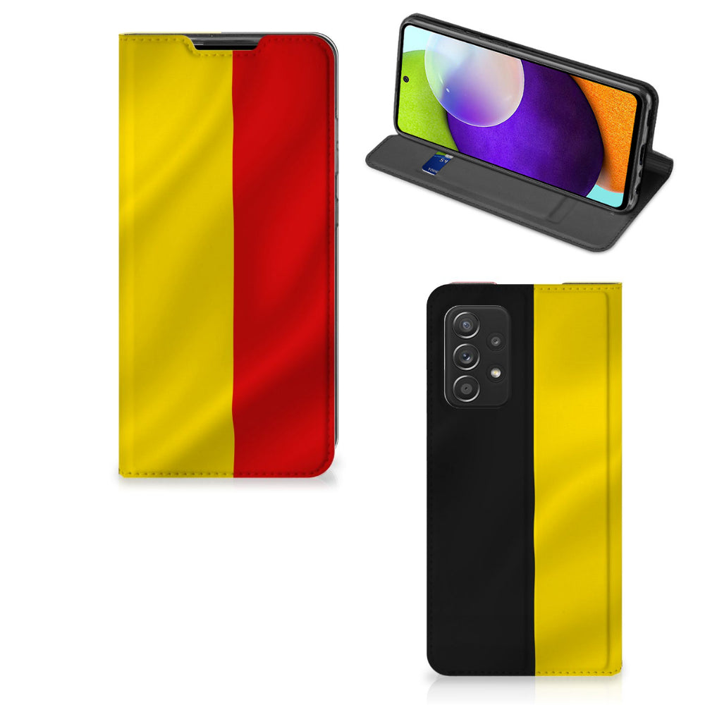 Samsung Galaxy A52 Standcase Belgische Vlag