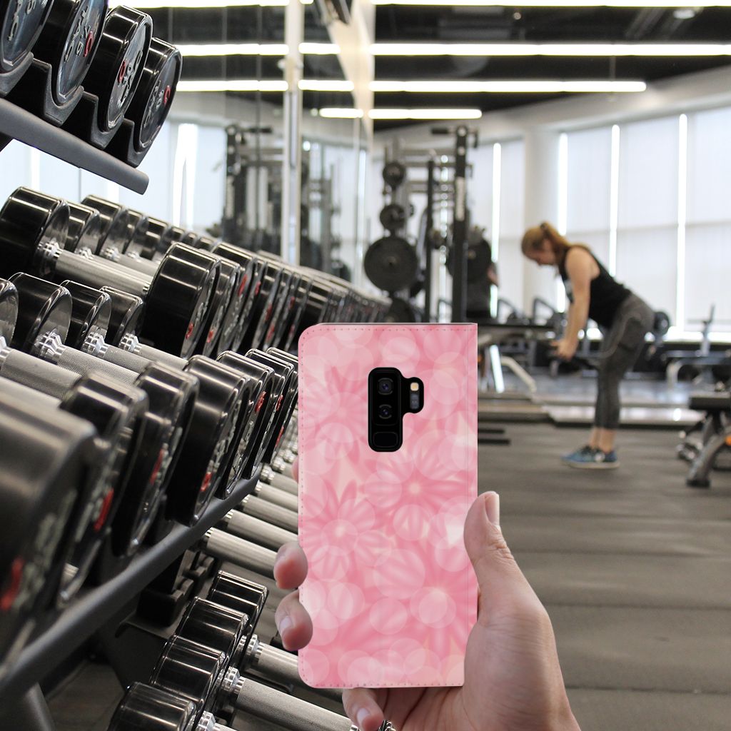 Samsung Galaxy S9 Plus Smart Cover Spring Flowers