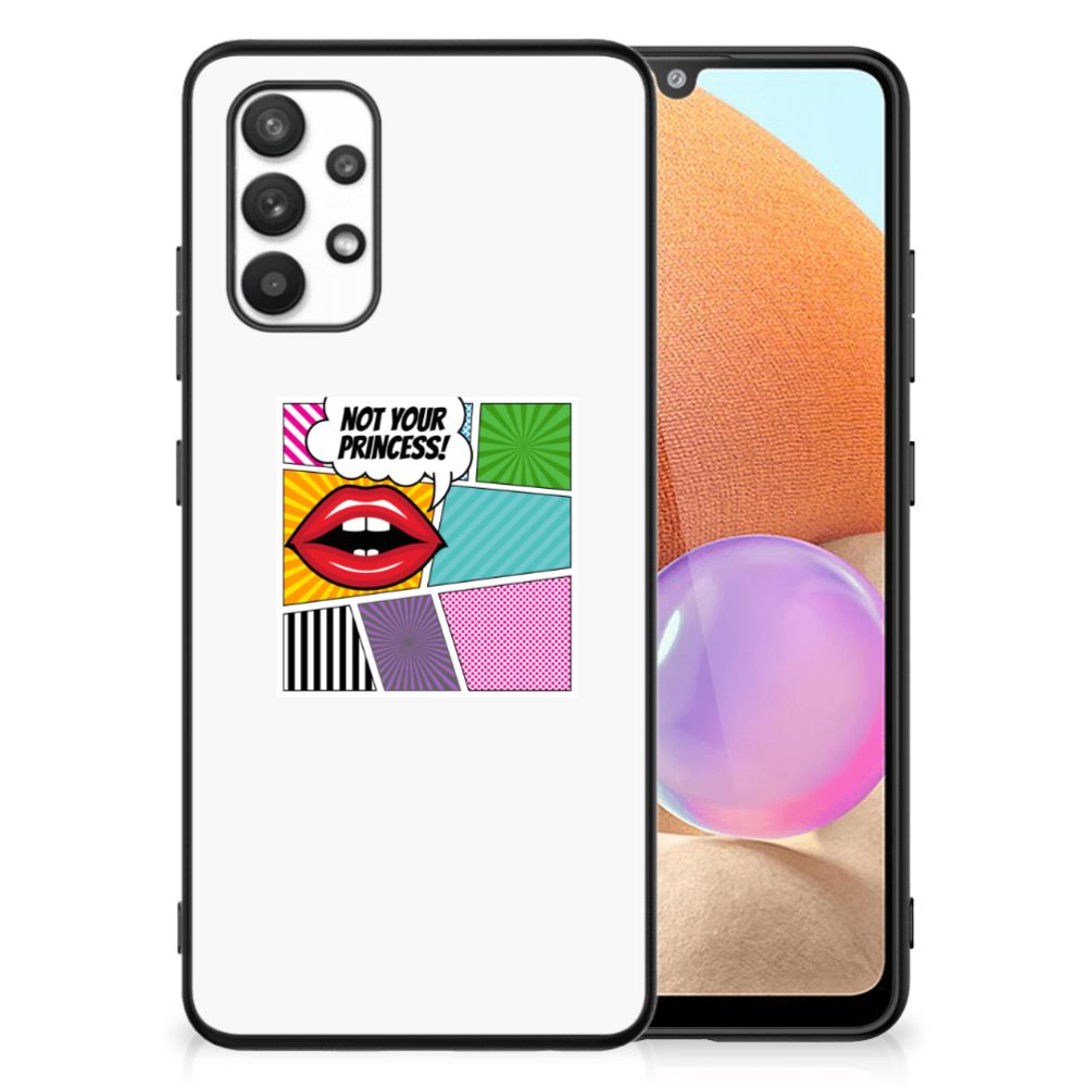 Samsung Galaxy A32 4G | A32 5G Enterprise Editie GSM Cover Popart Princess