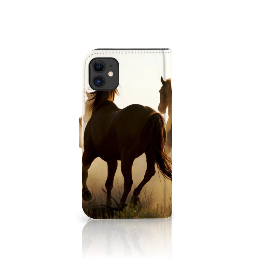 Apple iPhone 11 Telefoonhoesje met Pasjes Design Cowboy