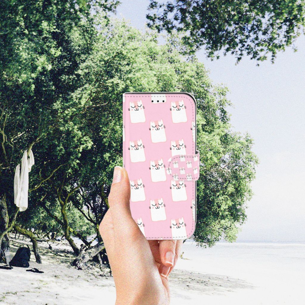 Apple iPhone 11 Pro Telefoonhoesje met Pasjes Sleeping Cats