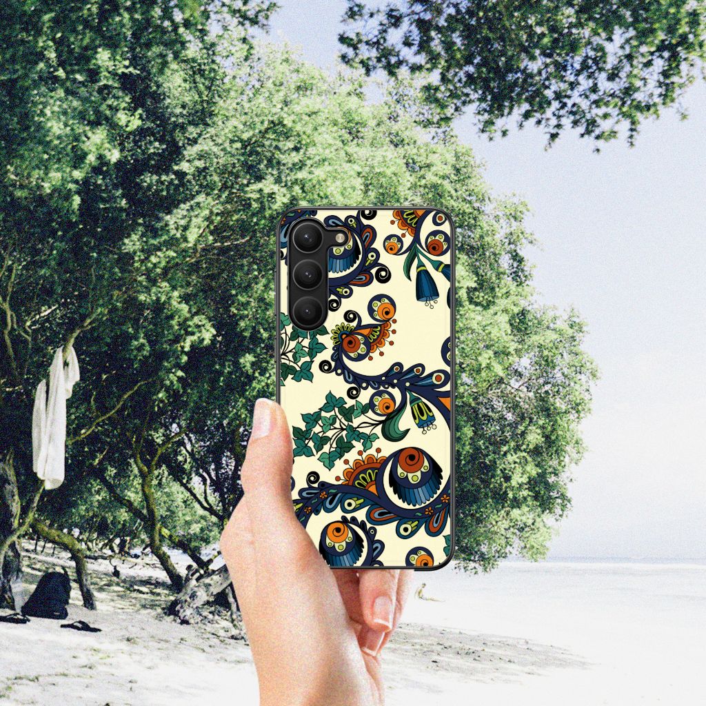 Back Cover Samsung Galaxy S23 Plus Barok Flower B2C Telecom