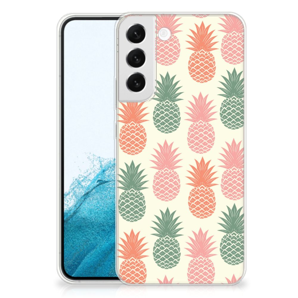 Samsung Galaxy S22 Plus Siliconen Case Ananas